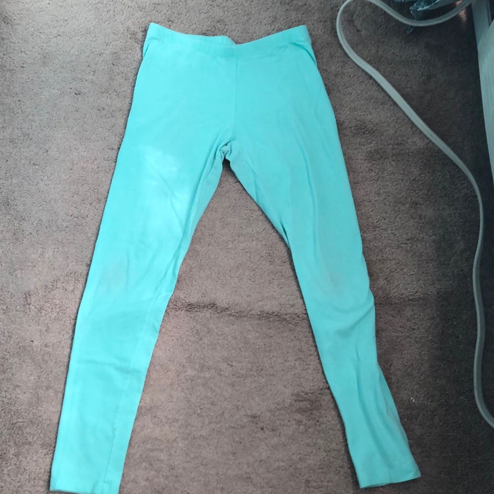 Cat & Jack Light Green Leggings